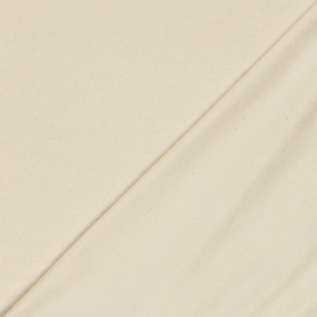 Cotton Jersey Bio Naturel fabric Unicolour 