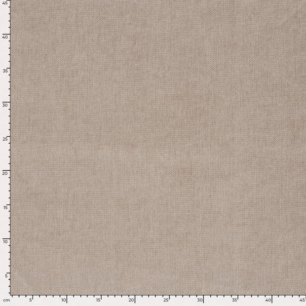 Chenille fabric Unicolour Beige