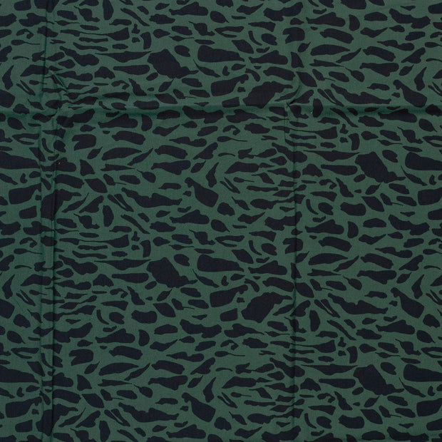 Viscose Twill fabrik Petrol matt 