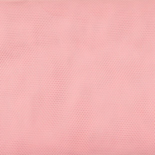 Tulle tissu Unicolore Rose clair