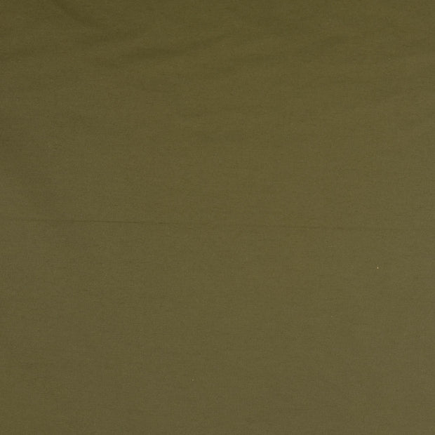 Popeline de Coton tissu Vert Olive