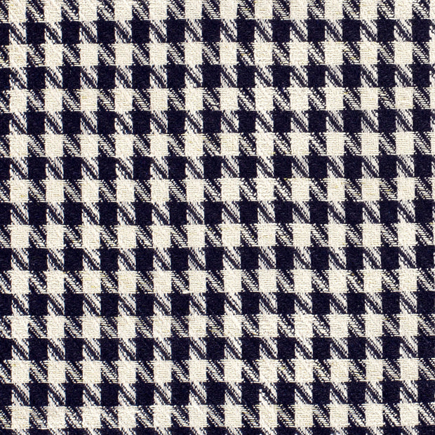 Jacquard stof Ruiten Staalblauw