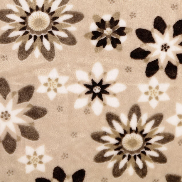 Fleece fabric Beige 