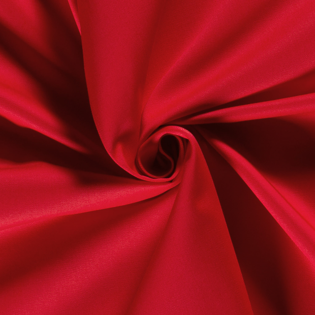 Twill fabric Unicolour Red