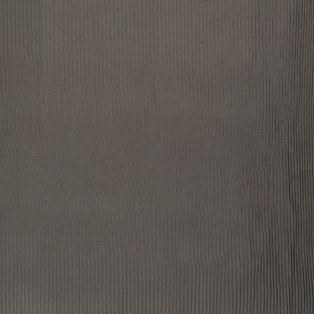 Rib Jersey fabric Dark Grey matte 