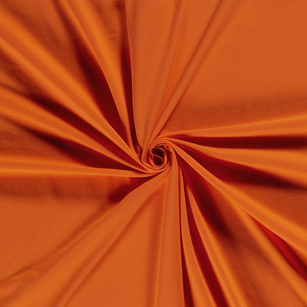 Cotton Jersey fabric Orange 