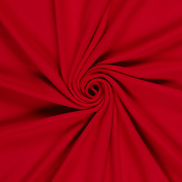 Microfleece tela Rojo cepillado 