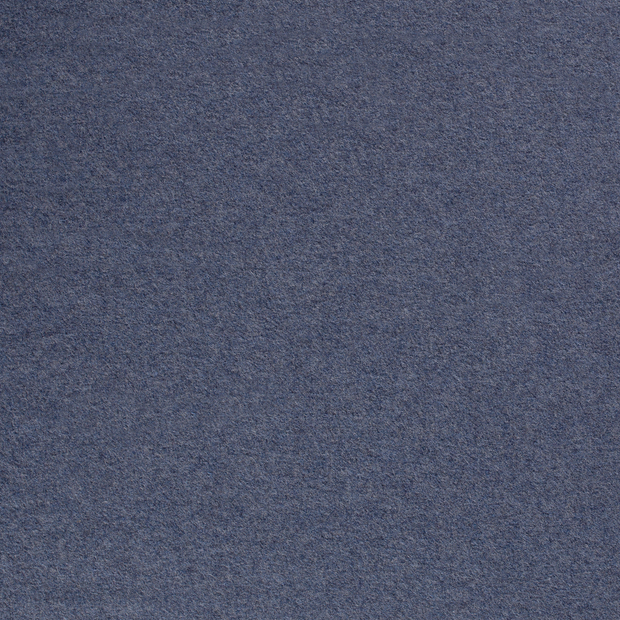 Wool Boucle fabric Indigo matte 
