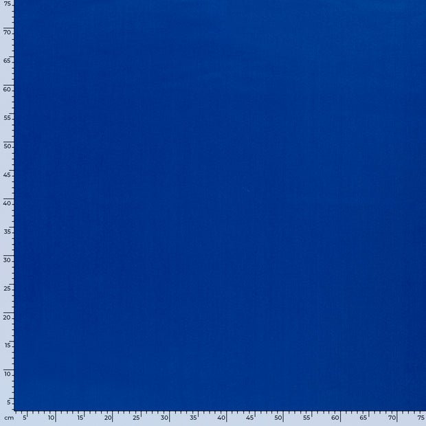 Satin Duchesse fabric Unicolour Cobalt