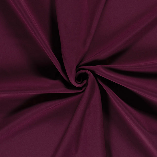 Softshell fabric Wine red backed 