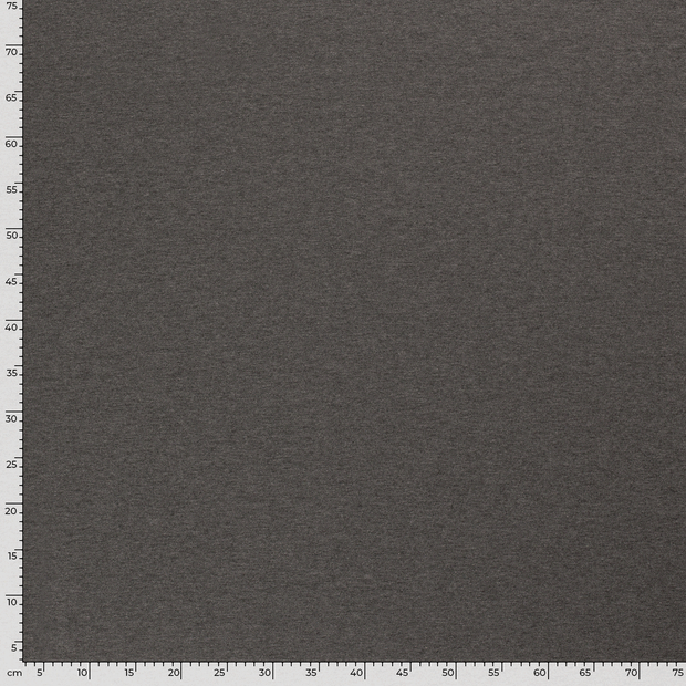 French Terry tissu Melange Gris