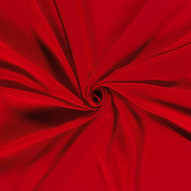 Crêpe Georgette fabric Red 