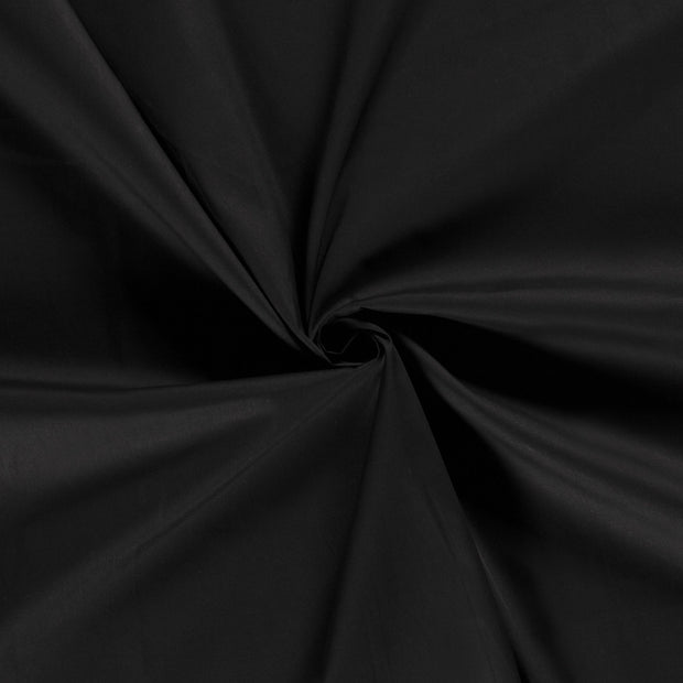 Cotton Poplin fabric Black 
