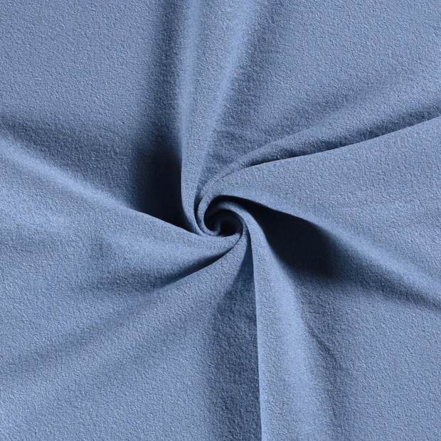 Chiffon en laine tissu Bleu bébé 