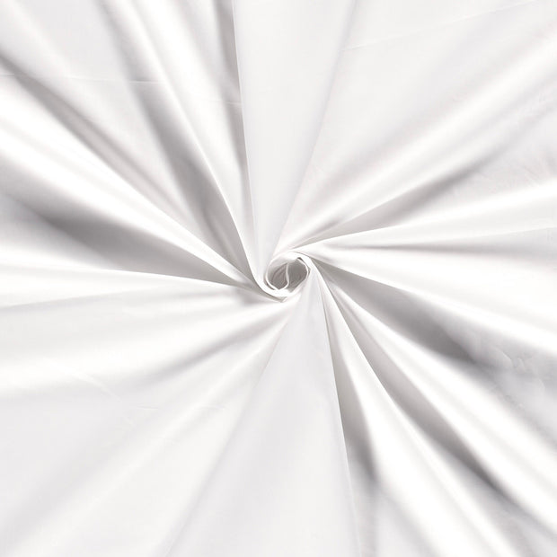Popeline de Coton tissu Blanc optique 