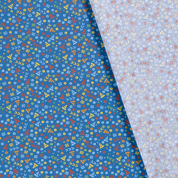 Popeline de Coton tissu ornements imprimé 
