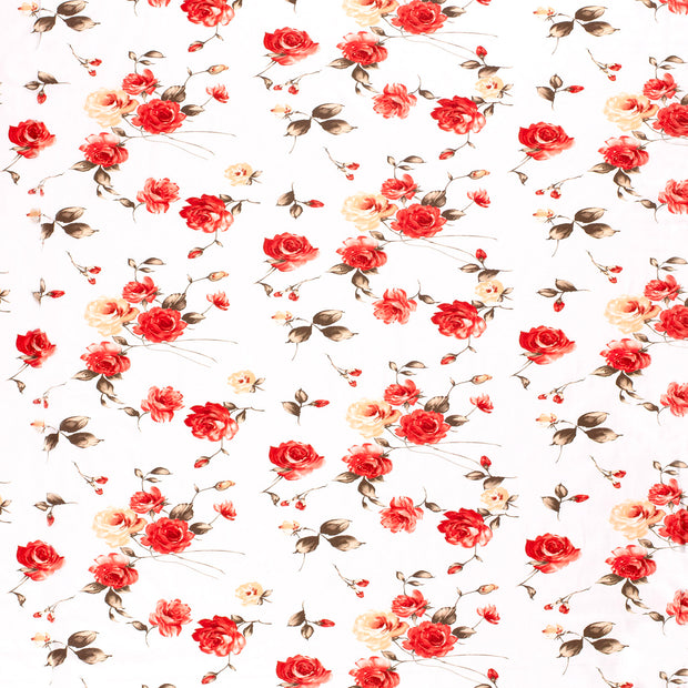 Cotton Jersey fabric Red 