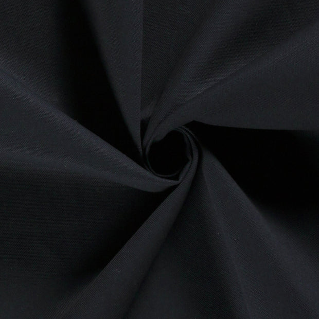 Canvas fabric Unicolour Navy