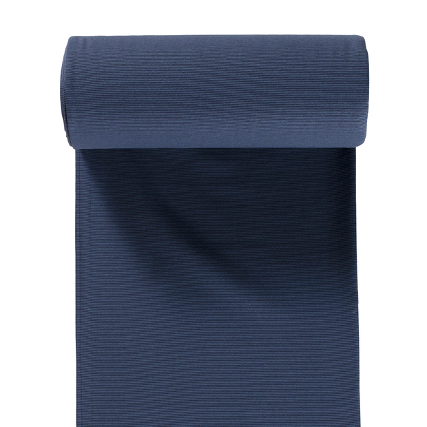 Cuff Material Yarn Dyed fabric Navy 