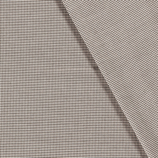 Gabardine Stretch fabric Pied de poule 