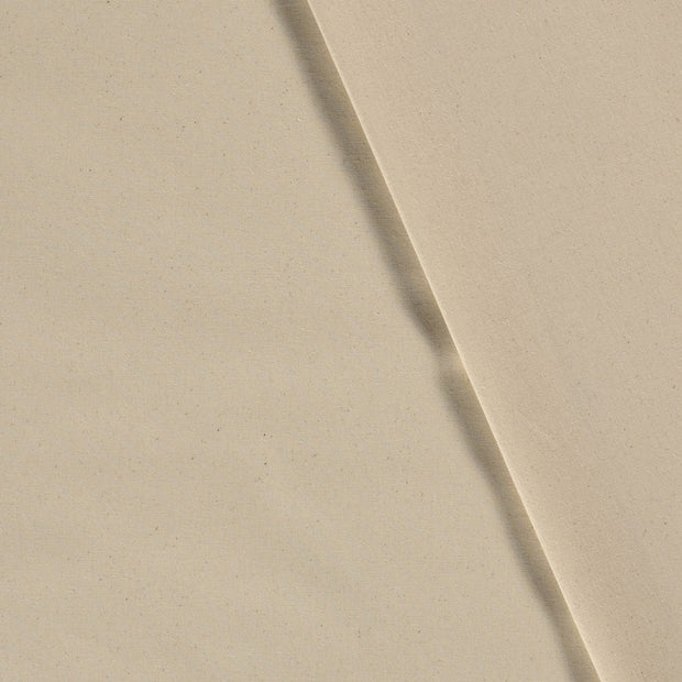 Ecru de Coton tissu Unicolore 