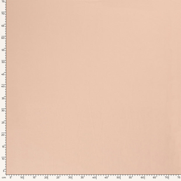 Crêpe Georgette fabric Unicolour Salmon