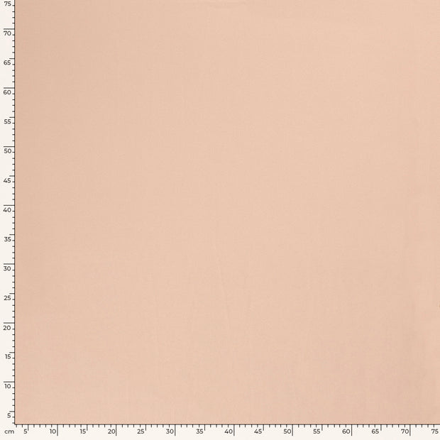 Crêpe Georgette fabric Unicolour Salmon