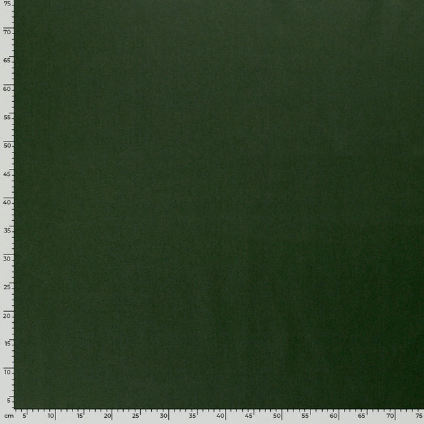 Canvas fabric Unicolour Dark Green