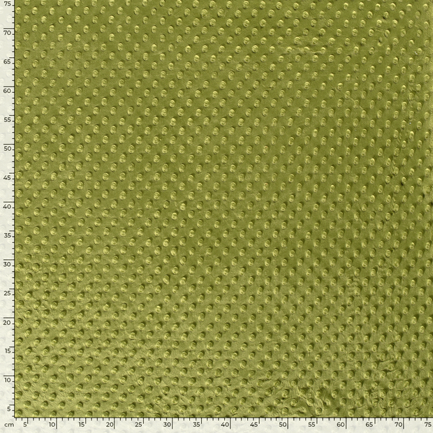 Minky fabric Unicolour Green