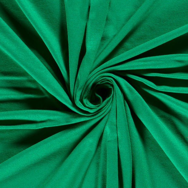 Viscose Jersey fabric Unicolour Forest Green