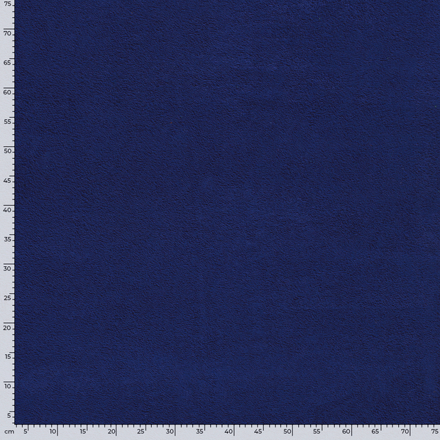 Frotté tissu Unicolore Cobalt