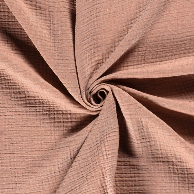 Muslin Four Layer fabric Pink recycled 
