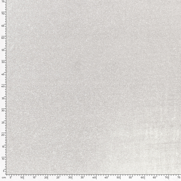 Jersey de Polyester tissu Unicolore Argent