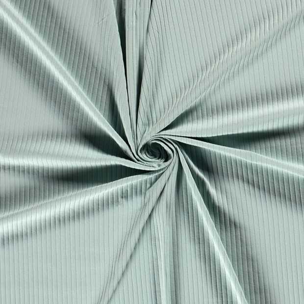 Rib Jersey fabric Ice Blue 