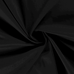 Twill Stretch vorgewaschen Uni Schwarz