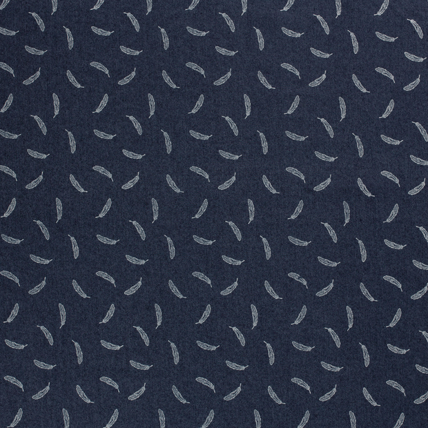 Denim fabric Navy 