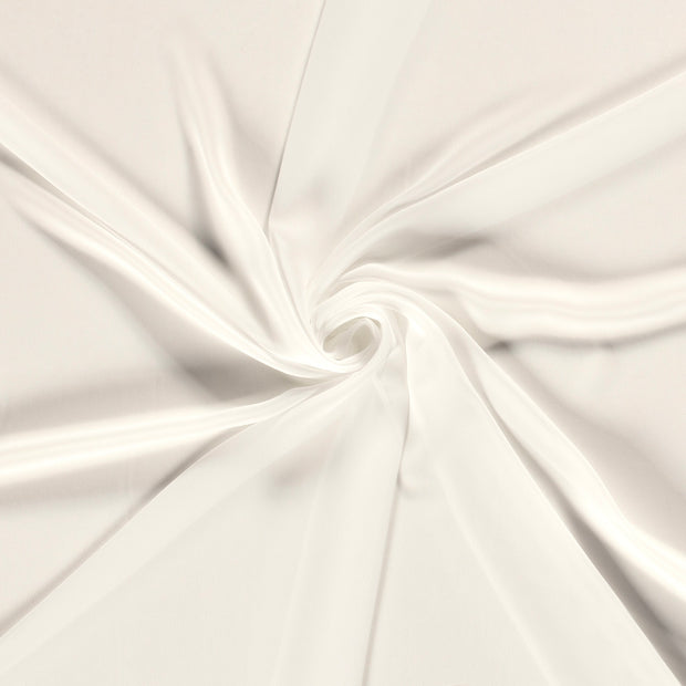 Chiffon fabric Off White 