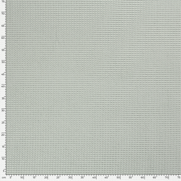 Waffle piqué fabric Unicolour Ice Mint