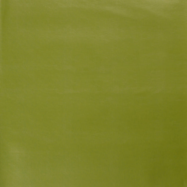 Artificial Leather fabric Olive Green slightly shiny 