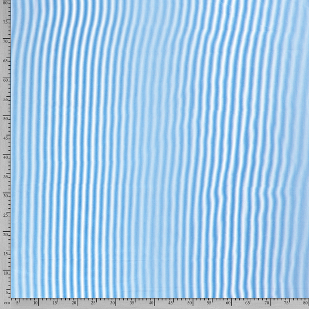 Cotton Poplin fabric Stripes printed 