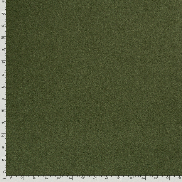 Wool Boucle fabric Unicolour Green