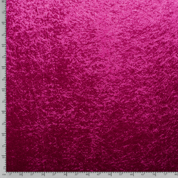 Velours fabric Unicolour crushed 