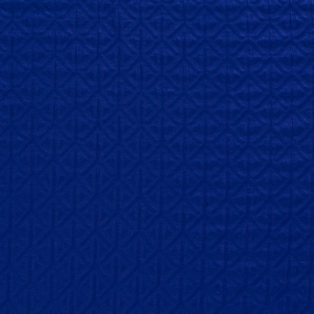 Jacquard fabric Abstract Cobalt