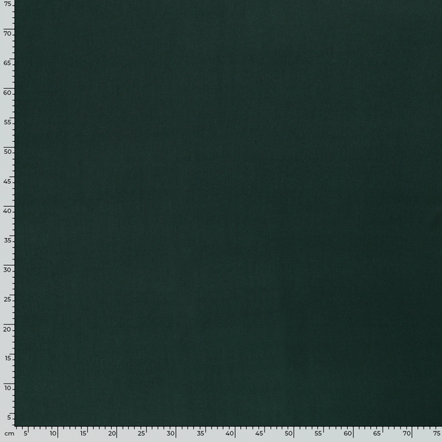 Viscose Poplin fabric Unicolour Dark Green