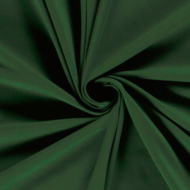 Algodón Jerséis tela Unicolor Verde oscuro