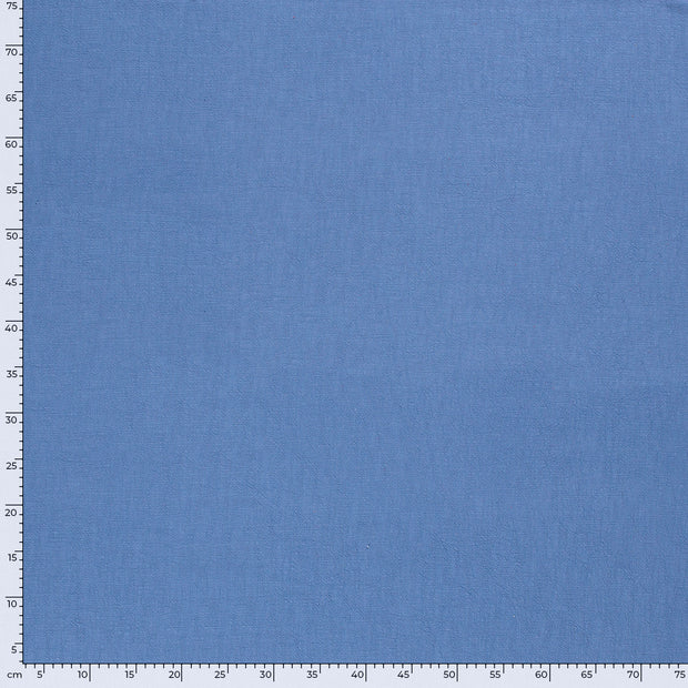 Ramie Linen fabric Unicolour Cobalt