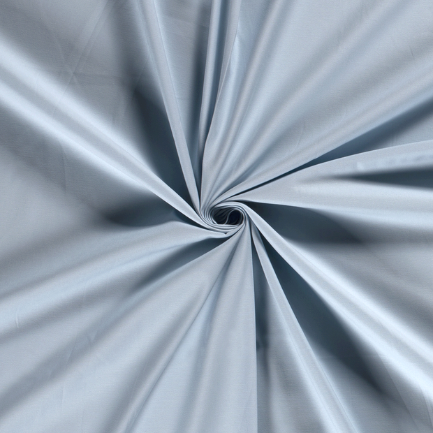 Cotton Satin fabric Baby Blue 