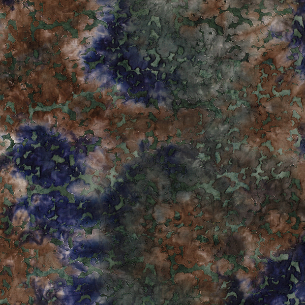 Burnout Jacquard fabric Dark Green matte 
