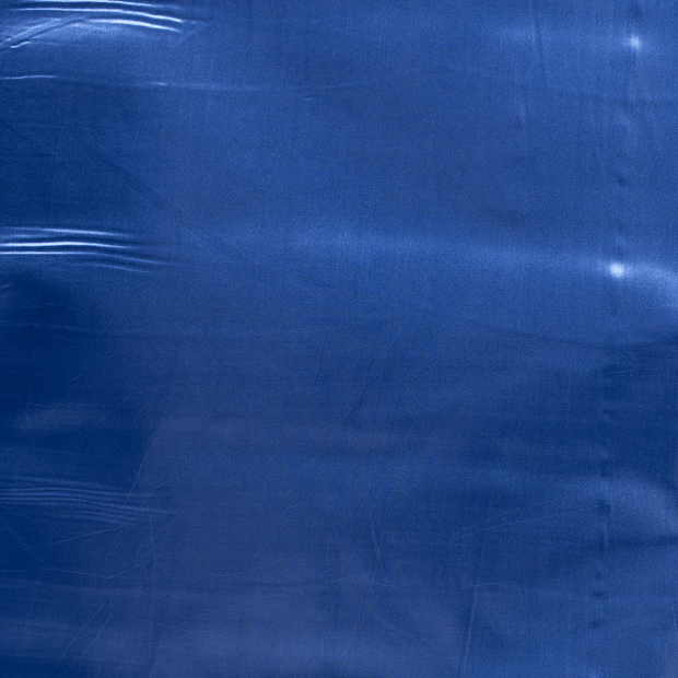 Satin fabric Cobalt shimmering 