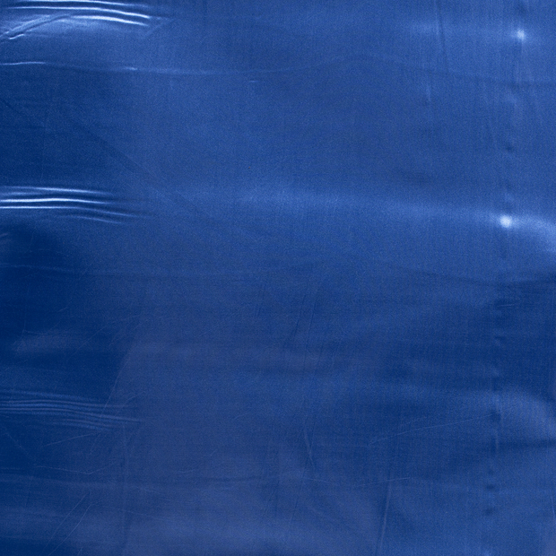 Satin tissu Cobalt scintillant 